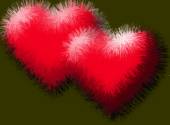 Fluffiga hj�rtan