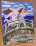 Parafras med Monet och Picasso av Maria KHV 1